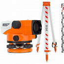 Комплект 3в1: нивелир RGK N-24 + штатив, рейка 4м